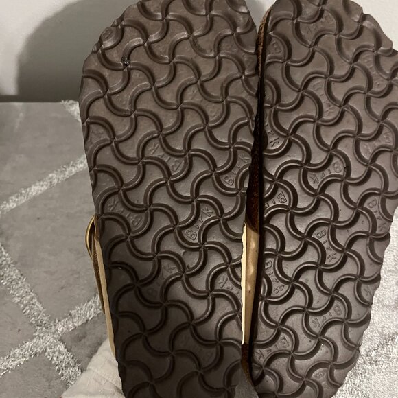 Gizeh Big Buckle Nubuck Leather Sandcastle 36 - Picture 6 of 8